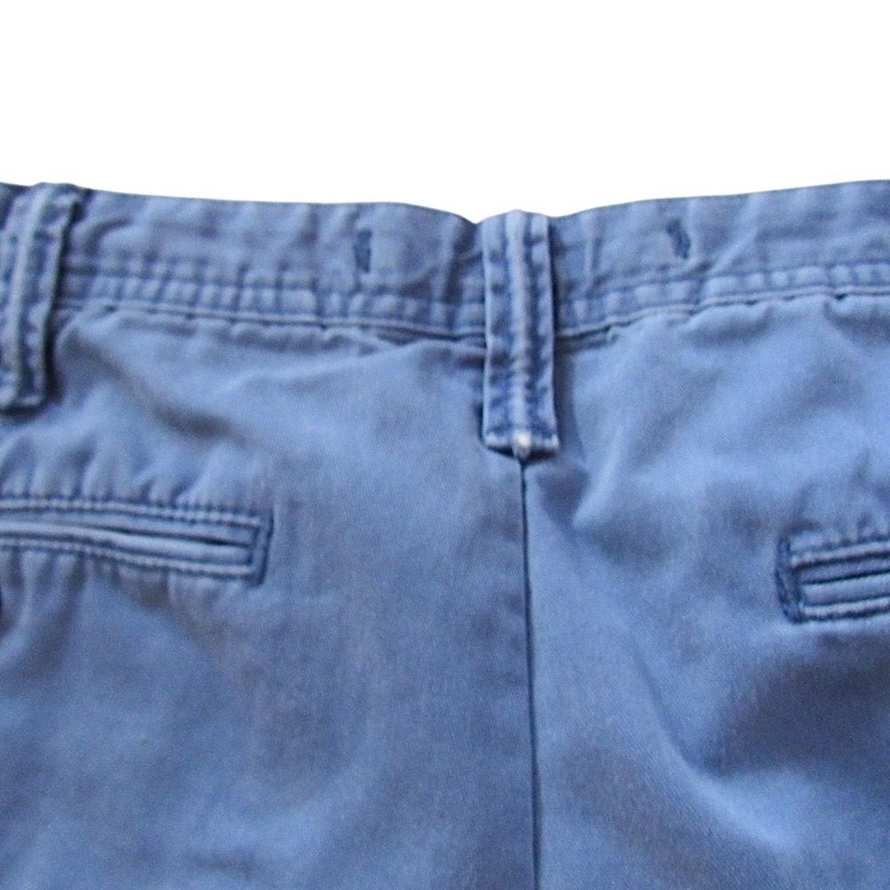 Polo Ralph Lauren Mens Blue Chino Shorts 35 Relaxed Fit Classic Cotton Twill - Picture 7 of 10